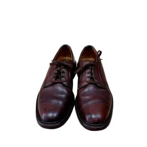 Florsheim Shoes Oxfords Mens 11B Brown Imperial Leather Original Sole 93603 VTG