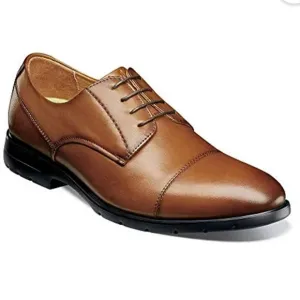 Florsheim Westside Tan Cap Toe Oxfords Sz. 10.5