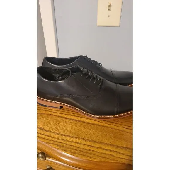 Floyd Lotte‎ Black Men's Oxford Dress Shoes Sz 11. NEW IN BOX