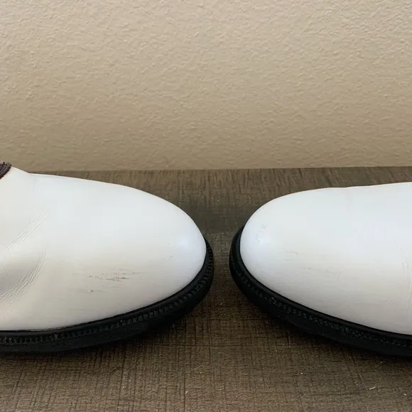 FootJoy Mens FJ Originals Golf 45516 Brown White Saddle Shoes Size 11.5