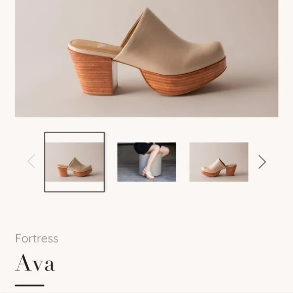 Fortress Ava Clogs in Sand