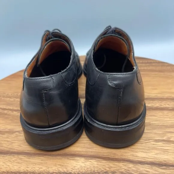 Foster Rainey Oxfords Mens Size 10 M Black Leather Dress Shoes Split Toe Spain