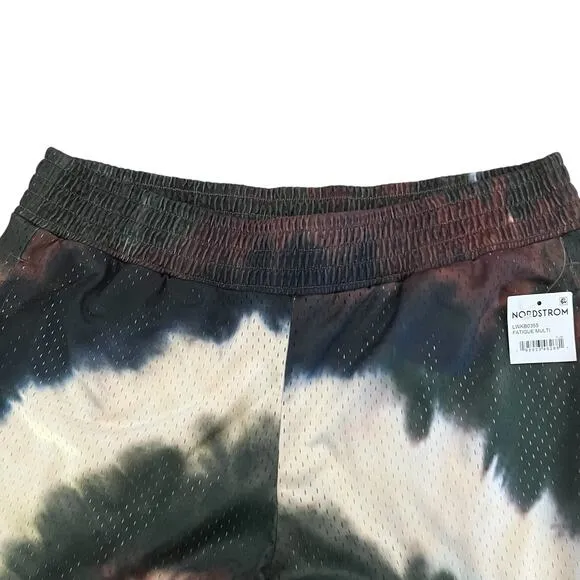 Frame Denim X Julia Star Jamois Tie Dye Sporty Basketball Shorts Size Medium