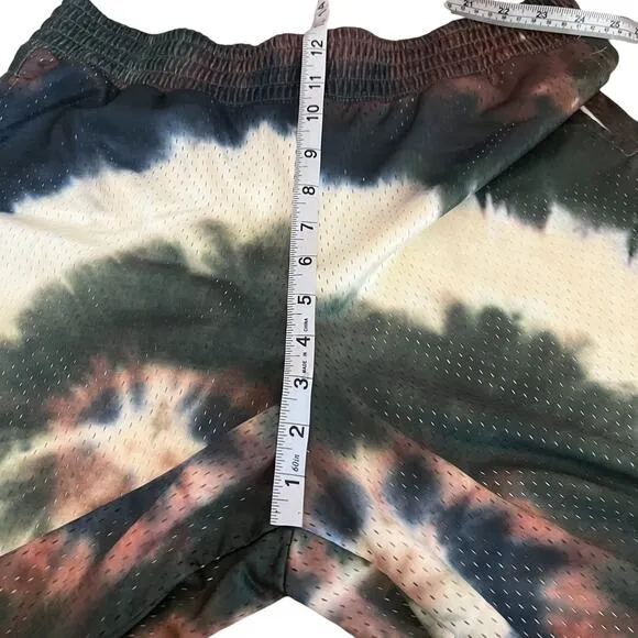 Frame Denim X Julia Star Jamois Tie Dye Sporty Basketball Shorts Size Medium