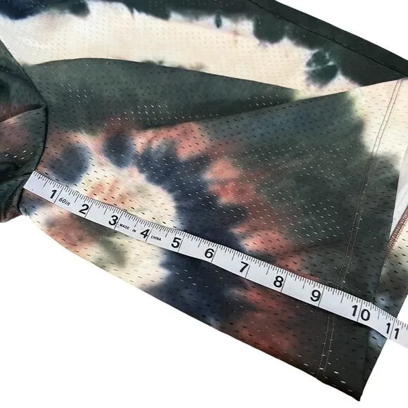 Frame Denim X Julia Star Jamois Tie Dye Sporty Basketball Shorts Size Medium