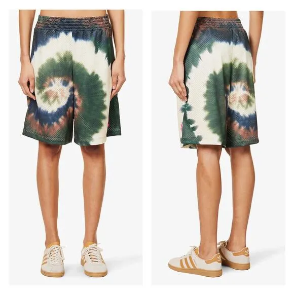 Frame Denim X Julia Star Jamois Tie Dye Sporty Basketball Shorts Size Medium