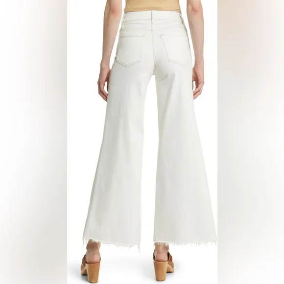 FRAME - Le Palazzo Crop Jeans - Au Natural | Size 27