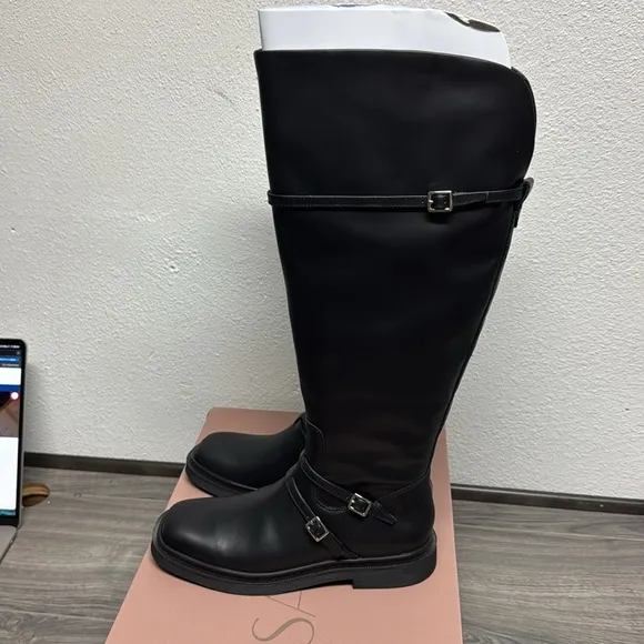 Franco Sarto Ainsley Knee High Boot (WIDE CALF)