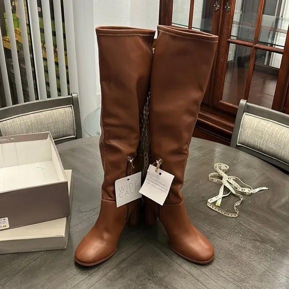 Franco Sarto Cindy Knee High Boot (WIDE CALF)