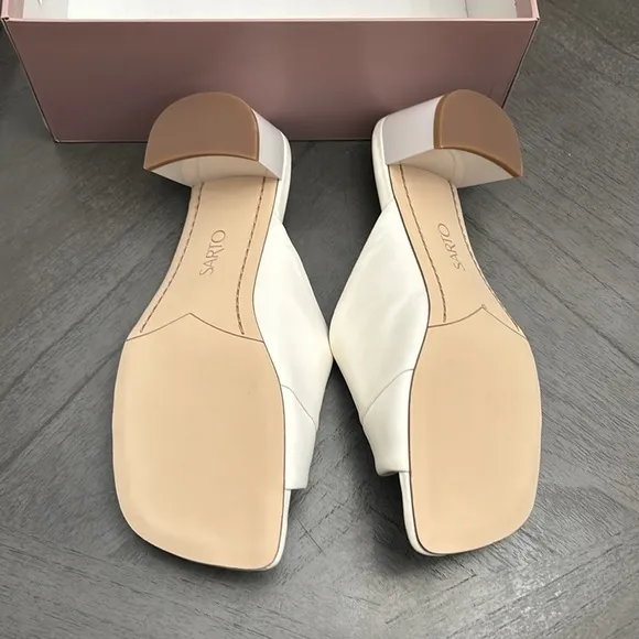 FRANCO SARTO Dreamy Slide Sandal In White