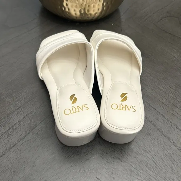 FRANCO SARTO Dreamy Slide Sandal In White