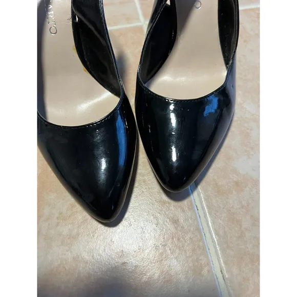 Franco‎ Sarto Harla Black Slingback Heels - Sz 7M