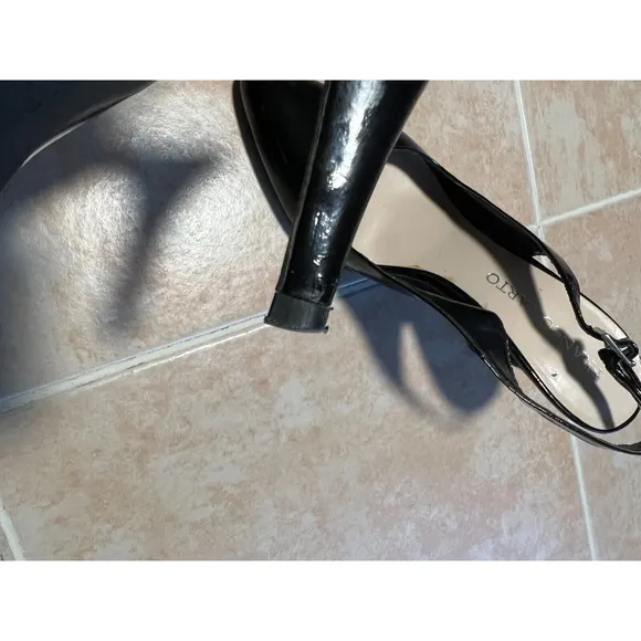 Franco‎ Sarto Harla Black Slingback Heels - Sz 7M