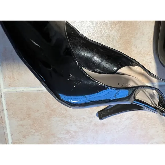 Franco‎ Sarto Harla Black Slingback Heels - Sz 7M
