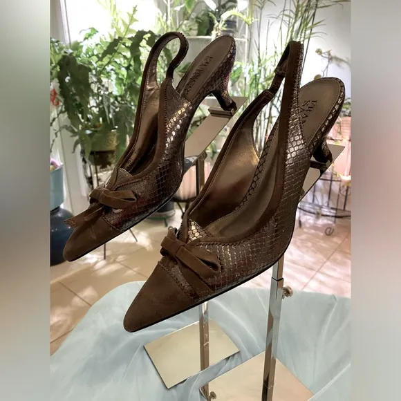 FRANCO SARTO KITTEN HEELS