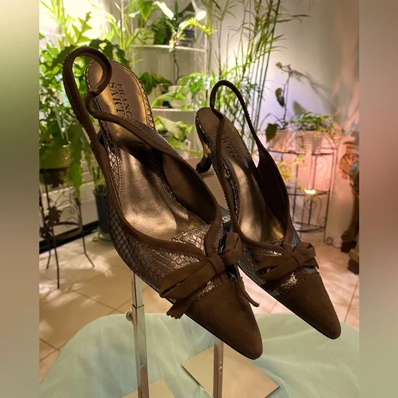 FRANCO SARTO KITTEN HEELS