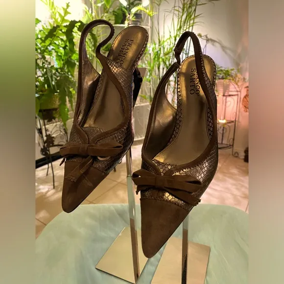 FRANCO SARTO KITTEN HEELS