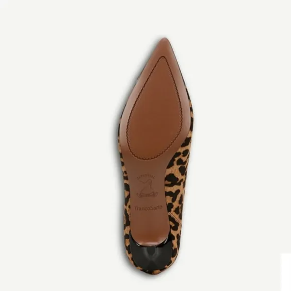 Franco Sarto - Leopard Pumps - Womens - Size 10 - 2&quot; Heels