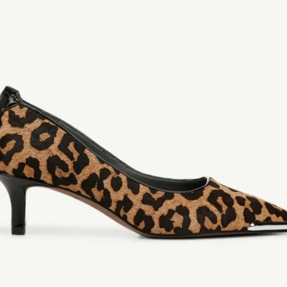 Franco Sarto - Leopard Pumps - Womens - Size 10 - 2&quot; Heels