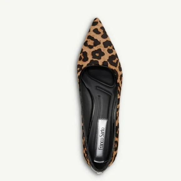 Franco Sarto - Leopard Pumps - Womens - Size 10 - 2&quot; Heels