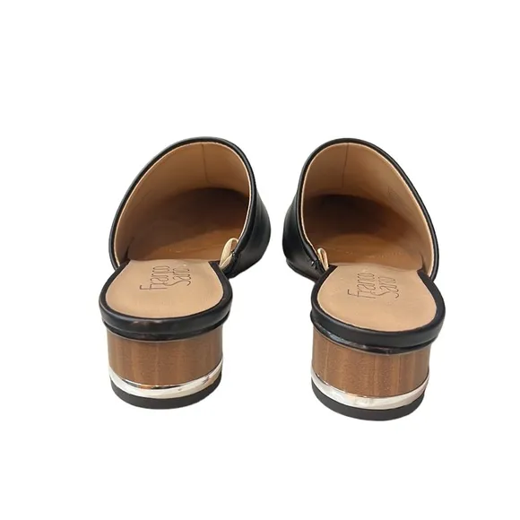 Franco Sarto Viola 3 Block Heel Mules Size 6