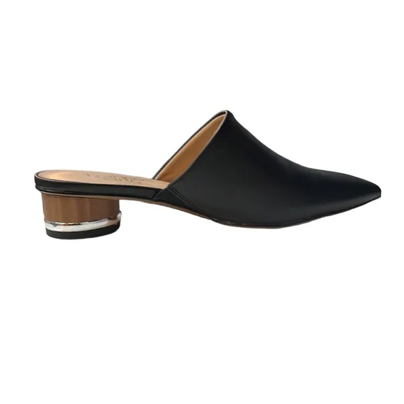 Franco Sarto Viola 3 Block Heel Mules Size 6