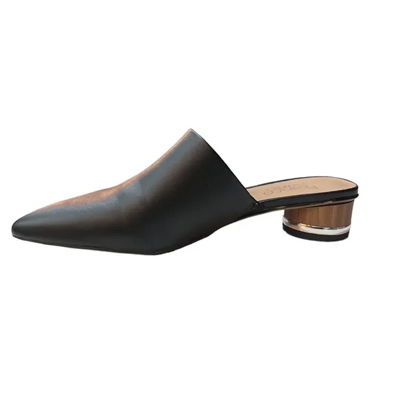 Franco Sarto Viola 3 Block Heel Mules Size 6