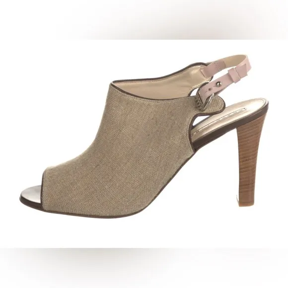 Fratelli Rossetti Canvas Slingback Pumps Size 10.5