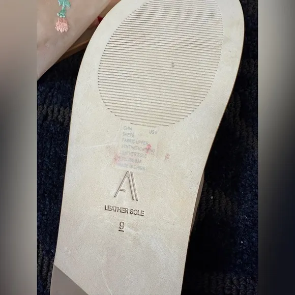 Free People Artisan Delilah Mules Size 9