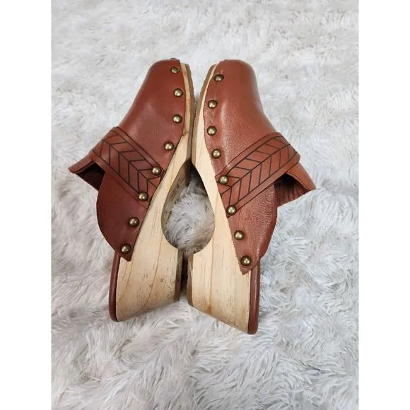 Free People Chloe Clogs Size 36