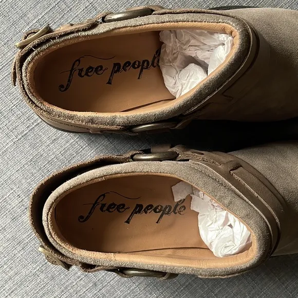 Free People Collection Marco Mule Taupe