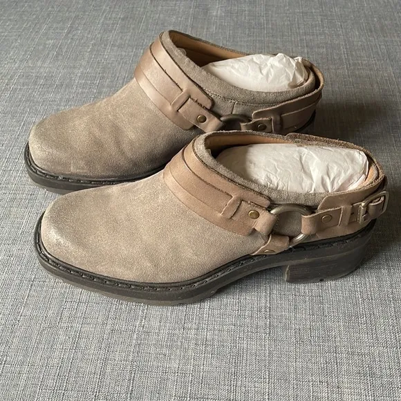 Free People Collection Marco Mule Taupe