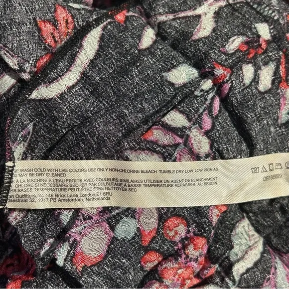 Free People Dress There She Goes Printed Maxi Slip