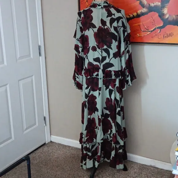 Free People Hearts Run Wild Maxi Dress Size Small RARE