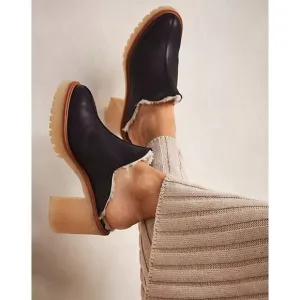 Free People James Cozy Mule In Black casual classic comfy summer spring style
