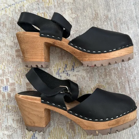 Free People MIA Freja Clog-Black Size 39