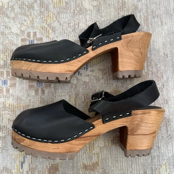 Free People MIA Freja Clog-Black Size 39