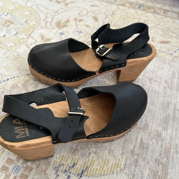 Free People MIA Freja Clog-Black Size 39
