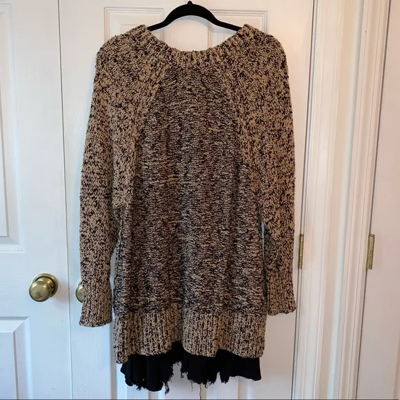 Free People Morning View 2-Fer Sweater Dress