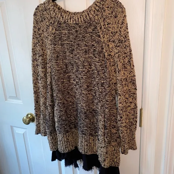 Free People Morning View 2-Fer Sweater Dress