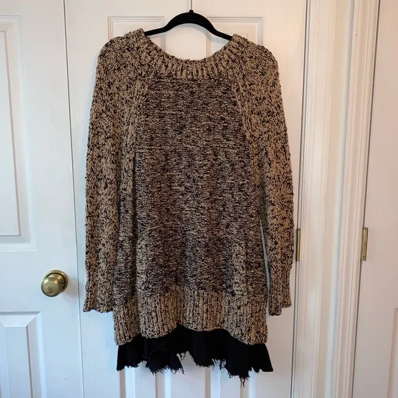 Free People Morning View 2-Fer Sweater Dress