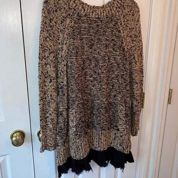 Free People Morning View 2-Fer Sweater Dress
