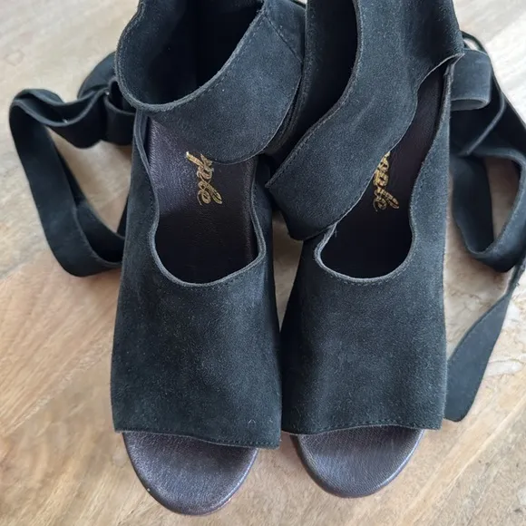 Free People Touch the Sky Clog In Dark Green Size 39