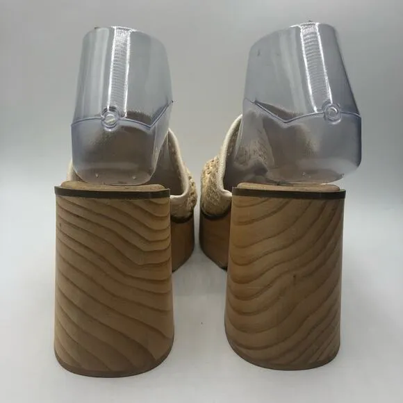 Free People Walk On Wood Platform Clogs EU 39 / US 9