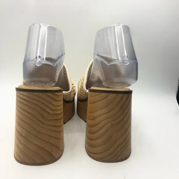 Free People Walk On Wood Platform Clogs EU 39 / US 9