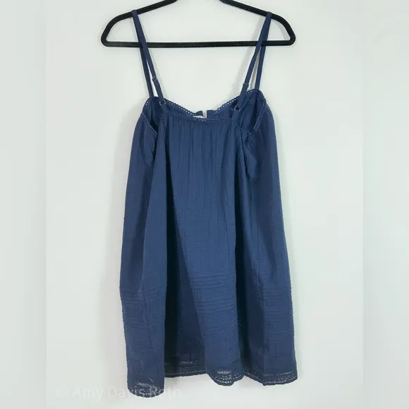 Free People Wide Awake Mini Slip in Parisian Night size Medium NWT