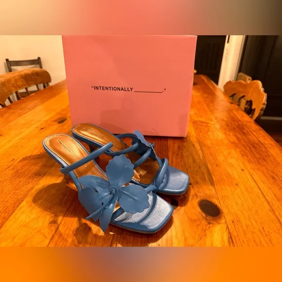 Free People x Intentionally Blank Iris Garden Heels