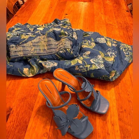 Free People x Intentionally Blank Iris Garden Heels