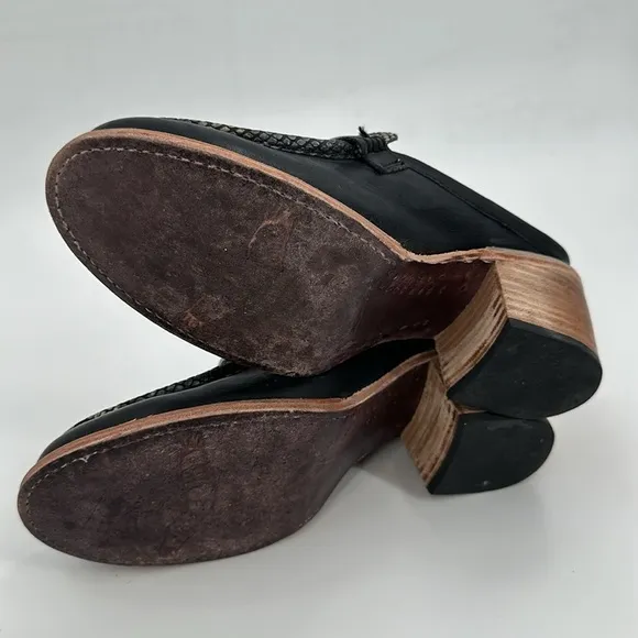 Freebird by Steven Shoes Collins Leather Mules 9