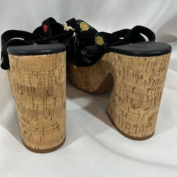 FREE PEOPLE LISBON PLATFORM MULES SIZE 39 NWT